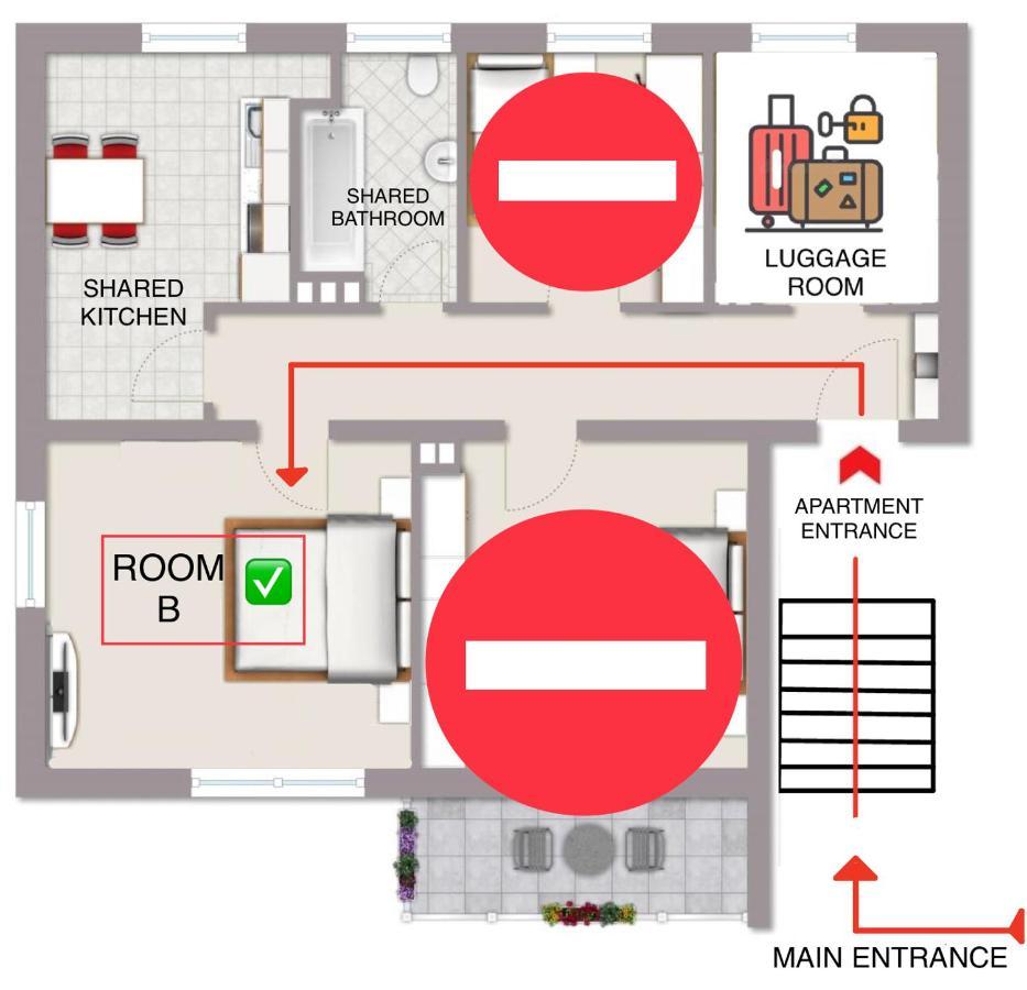 Privatzimmer Im Apartment - Apple Tv Netflix Kingsize Bett Arbeitsplatz Naehe Hbf Koblenz  Luaran gambar